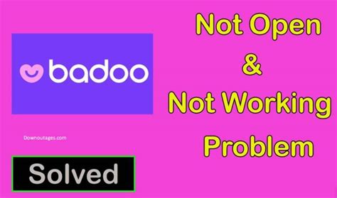 badoo status online|Badoo outage and reported problems map